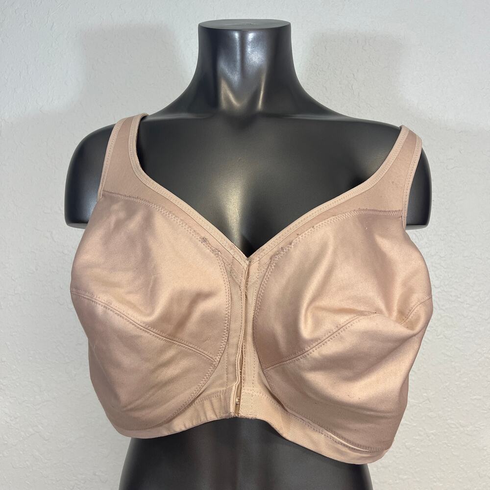 Glamorise Style 1265: MagicLift Posture Support Bra Beige Nude 50D